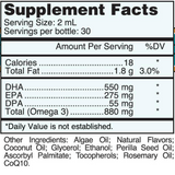 #108 ALG-ALGAE OMEGA (Send message via your portal in Practice Better and we can special order it for you)